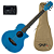 Violão Eletroacústico Seizi Fun Panda Aço Royal Blue Sparkle com Captador e Madeira Sapele Laminado e Bag 10360979 - Imagem 1