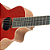 Violão Eletroacústico Seizi Fun Panda Nylon Lava Red Sparkle com Captador Ativo e Madeira Sapele Laminado e Bag 10360963 - Imagem 3