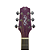 Violão Eletroacústico Seizi Akira Kaizen Purple Sparkle com Captador Seizi Kaizen Recarregável Aço Madeira Mahogany Laminado e Bag - Imagem 4