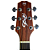 Violão Eletroacústico Seizi Kyoto Kaizen Cutaway Brown Burst com Captador Seizi Kaizen Recarregável Aço Madeira Mogno Laminado e Bag 10360625 - Imagem 5