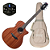 Violão Eletroacústico Seizi Ryu Cutaway Kaizen Mahogany Gloss com Captador Seizi Kaizen Recarregável Cordas de Aço Madeira Mahogany Laminado e Bag - Imagem 1