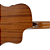 Violão Eletroacústico Canhoto Seizi Zen Cutaway Kaizen Mahogany Burst com Captador Seizi Kaizen Recarregável Cordas de Aço Madeira Mahogany Laminado e Bag - Imagem 4