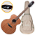 Violão Eletroacústico Seizi Supreme Godzilla 12 Cordas Mahogany Satin com Captador Fishman Sonitone Cordas de Aço Madeira Mogno Laminado e Bag - Imagem 1