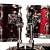 Bateria Michael Trinity DMT222 22" Wine Red com Pratos Hi-Hat Crash Banco Pedal Baquetas e Ferragens Inclusas - Imagem 3