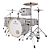 Bateria Acústica Michael Legacy DML424 Sparkle Silver SSR Shell Pack com Casco em Poplar e Acabamento em Celuloide - Imagem 2