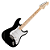 Guitarra Elétrica Michael Standard GM217N MBK com Captadores Single Coil Tarraxas Blindadas e Ponte Standard Strato - Imagem 1