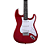 Guitarra Elétrica Michael Standard GM217N Vermelho Metalico com Captadores Single Coil Tarraxas Blindadas e Ponte Tremolo - Imagem 4