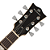 Guitarra Elétrica Michael Hammer GM850N Black BK com Captadores Humbucker Tarraxas Blindadas e Ponte Fixa com Tailpiece - Imagem 3