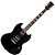 Guitarra Elétrica Michael Hammer GM850N Black BK com Captadores Humbucker Tarraxas Blindadas e Ponte Fixa com Tailpiece - Imagem 1
