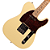 Guitarra Michael GM385N CR Cream com Corpo Basswood Braço Hard Maple e Captadores Single Coil Lipstick SS - Imagem 3
