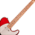 Guitarra Michael GM385N MRD Metallic Red com Corpo Basswood Braço Hard Maple e Captadores Single Coil Lipstick SS - Imagem 4