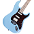 Guitarra Michael Rocker GMS250 AB Antique Blue com Corpo Basswood Braço Maple Canadense e Captadores SSH com Efeitos Integrados - Imagem 4