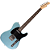 Guitarra Michael GMT400 TL Luminis BUM Metallic Blue com Corpo Basswood Braço Maple e Captadores Michael Velvet Alnico Single Coil Lipstick SS - Imagem 1