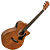 Violão Eletroacústico Michael Mysa VMM120 MH (Mahogany) com Tampo Mahogany Pré Michael Effex Tarraxas Matte Black Die Cast Encordoamento Aço e Acabamento Open Pore - Imagem 1