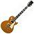 Guitarra Giannini Sonic Deluxe Les Paul Gold Top 6 Cordas com Corpo Basswood Tampo Maple Braço Maple e Captadores Humbucker HH - Imagem 1