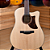 Violão Eletroacústico Ibanez AAD170CE-LGS Grand Dreadnought com Tampo Sitka Spruce Sólido Pré Ibanez Custom Electronics Tarraxas Die Cast Cromadas Encordoamento Aço e Acabamento Low Gloss - Imagem 2