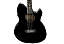 Violão Eletroacústico Ibanez Talman TCY10E-BK Black com Tampo Spruce Pré Ibanez AEQ-2T Tarraxas Die Cast Encordoamento Aço e Acabamento Black - Imagem 2