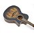 Violão Strinberg DA2SC Diamond Aço Eletroacústico Sunburst Black com Tampo Spruce Sólido Pré Strinberg Tarraxas Die Cast Encordoamento Aço e Acabamento Gloss + Bag Inclusa - Imagem 3