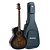 Violão Strinberg DA2SC Diamond Aço Eletroacústico Sunburst Black com Tampo Spruce Sólido Pré Strinberg Tarraxas Die Cast Encordoamento Aço e Acabamento Gloss + Bag Inclusa - Imagem 1