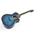Violão Eletroacústico Strinberg DA3SC Diamond Aço Blue Burst com Tampo Solid Spruce Pré Strinberg Tarraxas Die Cast Encordoamento Aço e Acabamento Gloss - Imagem 4