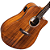 Violão Eletroacústico Michael Imperial Top Solid VMI530 Folk Aço Cutaway Koa com Tampo Koa Sólido Equalizador Michael DUO Captação Dupla e Armrest Comfort - Imagem 2