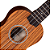Ukulele Soprano Eletroacústico Michael MK21 ZBE Natural com Tampo Zebra Wood Fundo e Laterais Zebra Wood Braço Nato Escala Blackwood e Equalizador Michael - Imagem 2