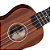 Ukulele Soprano Acústico Michael MK21 MH Mahogany com Tampo Mahogany Fundo e Laterais Mahogany Escala Blackwood e Cavalete Blackwood - Imagem 2