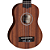 Ukulele Soprano Acústico Michael MK21 MH Mahogany com Tampo Mahogany Fundo e Laterais Mahogany Escala Blackwood e Cavalete Blackwood - Imagem 3