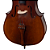 Violoncelo Michael VOM146 4/4 Avermelhado com Tampo Spruce Sólido Fundo Maple Sólido e Arco Crina Animal - Imagem 2