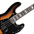 Contrabaixo Michael JB BM675N SK Sunburst Black com Corpo Basswood Captadores Single Coil e Tarraxas Cromadas - Imagem 3