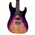 Guitarra Seizi Katana Shadow Aurora Burst 2P com Corpo Flamed Maple sobre Mogno Captadores Seizi Jutsu Humbucker ALNICO V HH e Ponte Flutuante 2 Pivôs 10361245 - Imagem 4