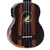 Ukulele Eletroacústico Seizi Bora Bora Plus Soprano Ebony com Bag Nut e Rastilho em Osso Encordoamento Aquila e Detalhes em Abalone 10360196 - Imagem 4