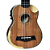 Ukulele Eletroacústico Seizi Bora Bora Crush Soprano Koa com Bag Half Cutaway Nut e Rastilho em Osso Encordoamento Aquila e Detalhes em Abalone 10360301 - Imagem 4