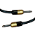 Cabo para Instrumentos Seizi Elite Cable Elite 5 Black Gold 6m com Conectores Gold e Blindagem Dupla 10361228 - Imagem 3