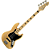 Contrabaixo Waldman GJJ-200X Jazz Bass Natural com Captadores J/J e EQ Ativo 3 Bandas - Imagem 1