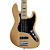 Contrabaixo Waldman GJJ-205X Jazz Bass 5 Cordas Natural Hardwood Ébano com Captadores J/J e EQ Ativo 3 Bandas - Imagem 4