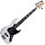 Contrabaixo Waldman GJJ-205X Branco Jazz Bass 5 Cordas com Captadores J-Bass e EQ Ativo 3 Bandas - Imagem 1