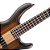 Contrabaixo Cort C4 Plus OVMH ABB Antique Brown Burst com Tampo Ovangkol sobre Maple & Mahogany e Captadores Bartolini MK-1 com Pré Markbass MB-1 - Imagem 3