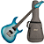 Guitarra Cort G300 Glam Polar Ice Metallic Burst com Tampo Quilted Maple sobre Basswood Captadores Voiced Tone VTH59 & VTS63 HH e Ponte Tune-O-Matic e Bag - Imagem 1