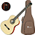 Violão Clássico Eletroacústico Eagle DH69T com Tampo Abeto, Fundo e Laterais Mogno, Equalizador Audisys Promix XR, Afinador Integrado e Rastilho TruVibe HTML - Imagem 1