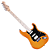 Guitarra Michael Rocker Canhota AM Amber com Captadores Humbucker Equalizador Integrado e Afinador - Imagem 1