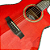 Violão Eletroacústico Waldman GCEX-1841 RD Vermelho Brilhante Grand Auditorium com Tampo Solid Spruce Pré EQ-4RTX e Bag - Imagem 4