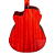 Violão Eletroacústico Waldman GCEX-1841 RD Vermelho Brilhante Grand Auditorium com Tampo Solid Spruce Pré EQ-4RTX e Bag - Imagem 3