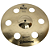 Prato de Bateria Waldman Bursa Crazy Hi-Hat 15" Chimbau Liga B20 Bronze com Som Seco Definido Chick Potente e Acabamento Tradicional para Rock Metal Funk e Versatilidade - Imagem 1
