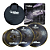 Kit Pratos Bateria Waldman Ottoman Profissional 14" Hi-Hat + 16" Crash + 20" Ride Liga B20 com Bag Inclusa - Imagem 1