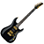 Guitarra Seizi Katana Angel HSS Rosewood Black com Captadores HSS e Equalizador Integrado 10361285 - Imagem 2