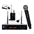 Microfone Sem Fio TSI 1200 CLI UHF com Receptor Display Digital 96 Canais Bodypack para Lapela Headset Microfone de Mão X1 e Processo Exclusivo Ghostless - Imagem 1