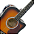 Violão Eletroacústico Marquês VA01 SB EQ Sunburst Brilho com EQ Ativo LC-05 5 Bandas e Afinador - Imagem 3