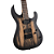 Guitarra Cort KX500 Pale Moon Natural Black Burst NBB com Captadores Seymour Duncan HH Braço Roasted Maple/Walnut 5-ply e Escala Macassar Ebony com Trastes Jumbo Stainless Steel - Imagem 3