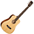 Violão Eletroacústico Cort Earth Mini E Adirondack OPN Open Pore Natural 3/4 com Adirondack Spruce e Cort CE304T e Bag - Imagem 2